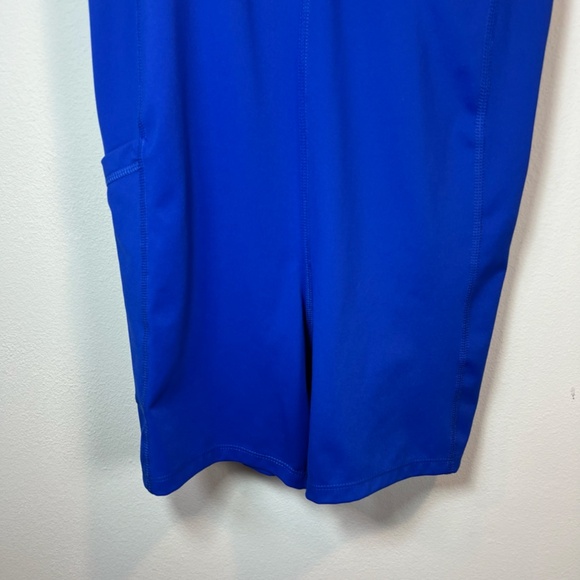 Old Navy Active Womens PowerSoft Square-Neck Athletic Dress Geometric Size Small - Picture 12 of 15